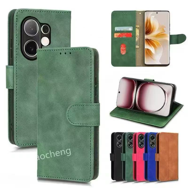 เคสฝาพับ ล็อค แถมสาย สำหรับ Vivo V60 Lite V60lite มีแม่เหล็ก