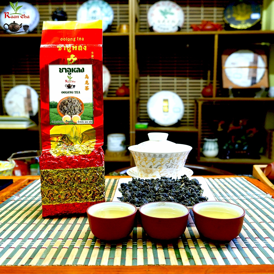 ชาอู่หลง ยอดชาชั้นดี 200g กลิ่นหอม ชุ่มคอ Oolong Tea