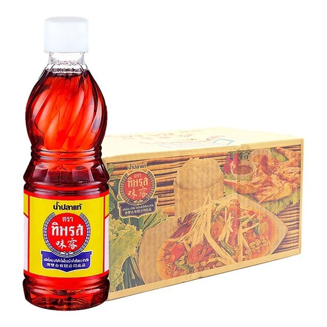 ทิพรส น้ำปลาแท้ ขวดเพ็ท 300 มล. x 24 ขวดยกลัง