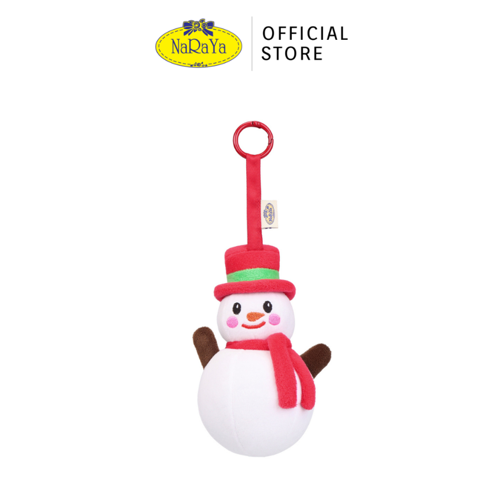 NaRaYa พวงกุญแจคริสต์มาส สโนว์แมน  CHR-291
