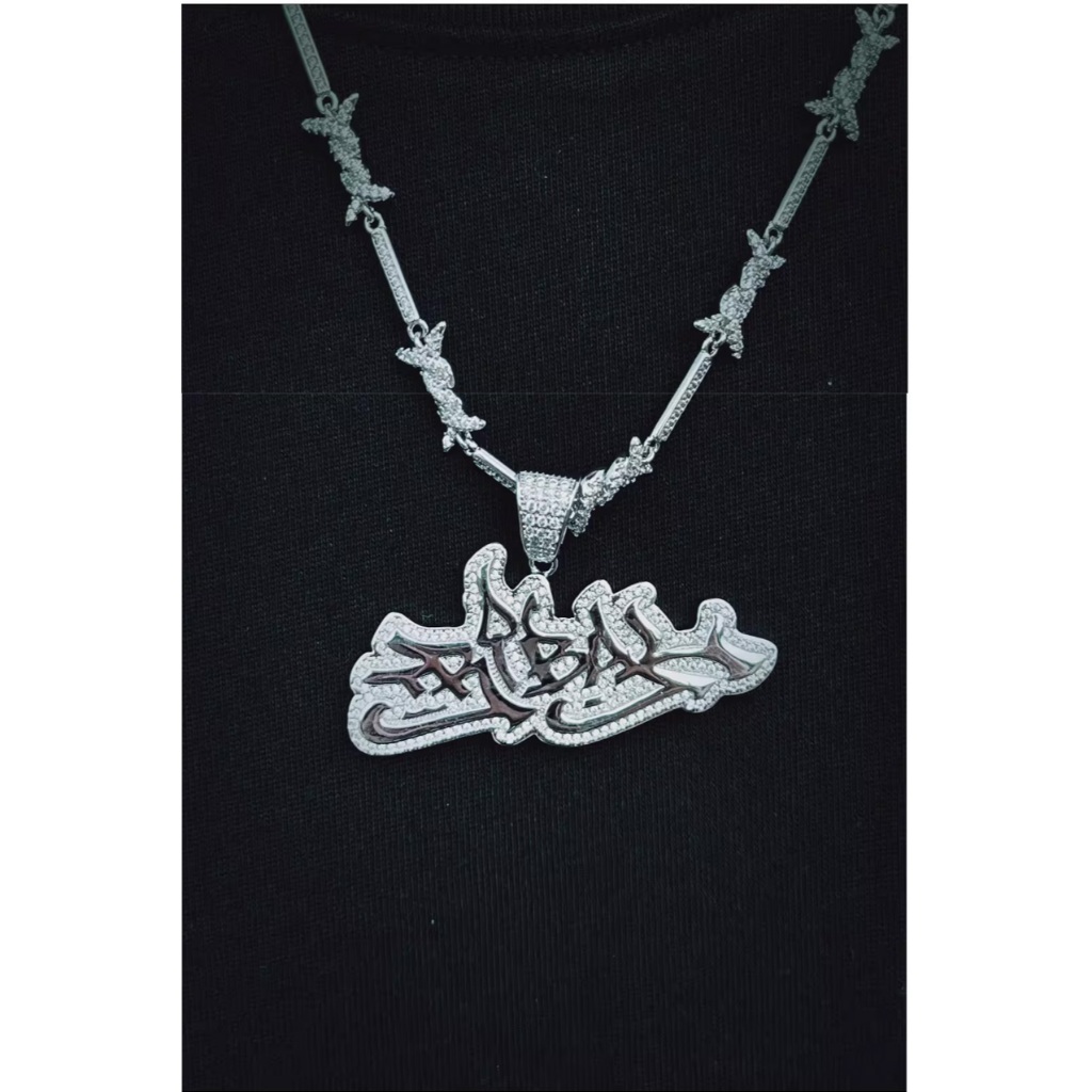 สร้อยคอ Tribal Gear โลโก้ กราฟฟิตี้