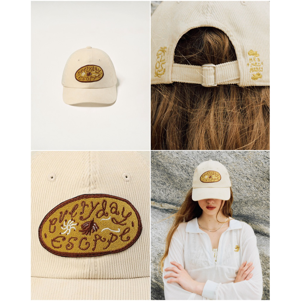 LIMITED Everyday Escape Corduroy Cap - The Flos Club x Medmedmedss