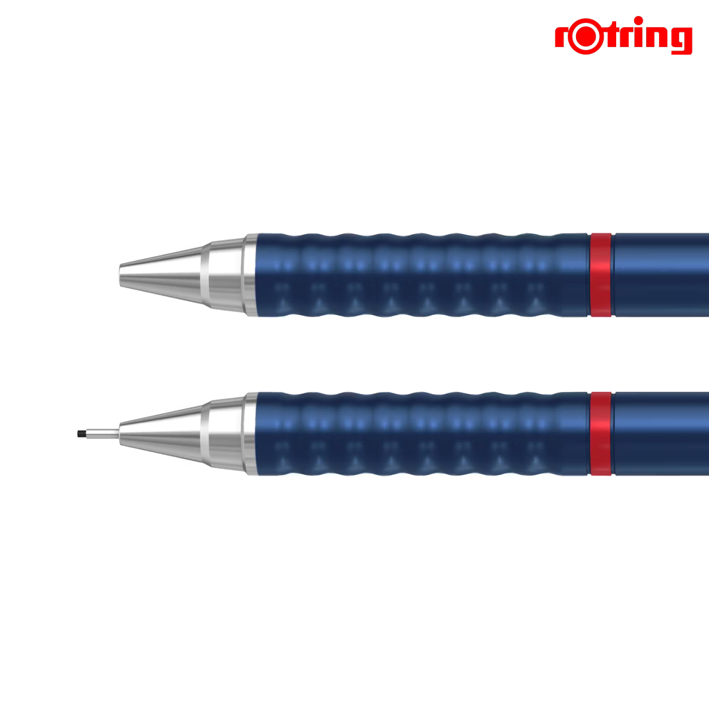 Rotring طقم قلم رصاص ميكانيكي Tikky Retro ‏0.5 — أزرق — صورة 3