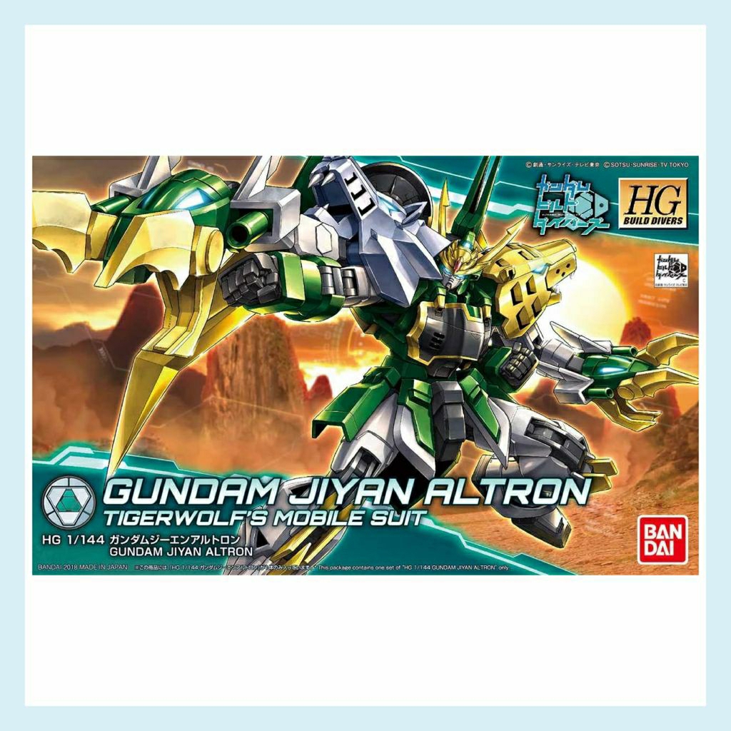 (Gunpla) HG 1/144 Gundam Jiyan Altron - Build Divers