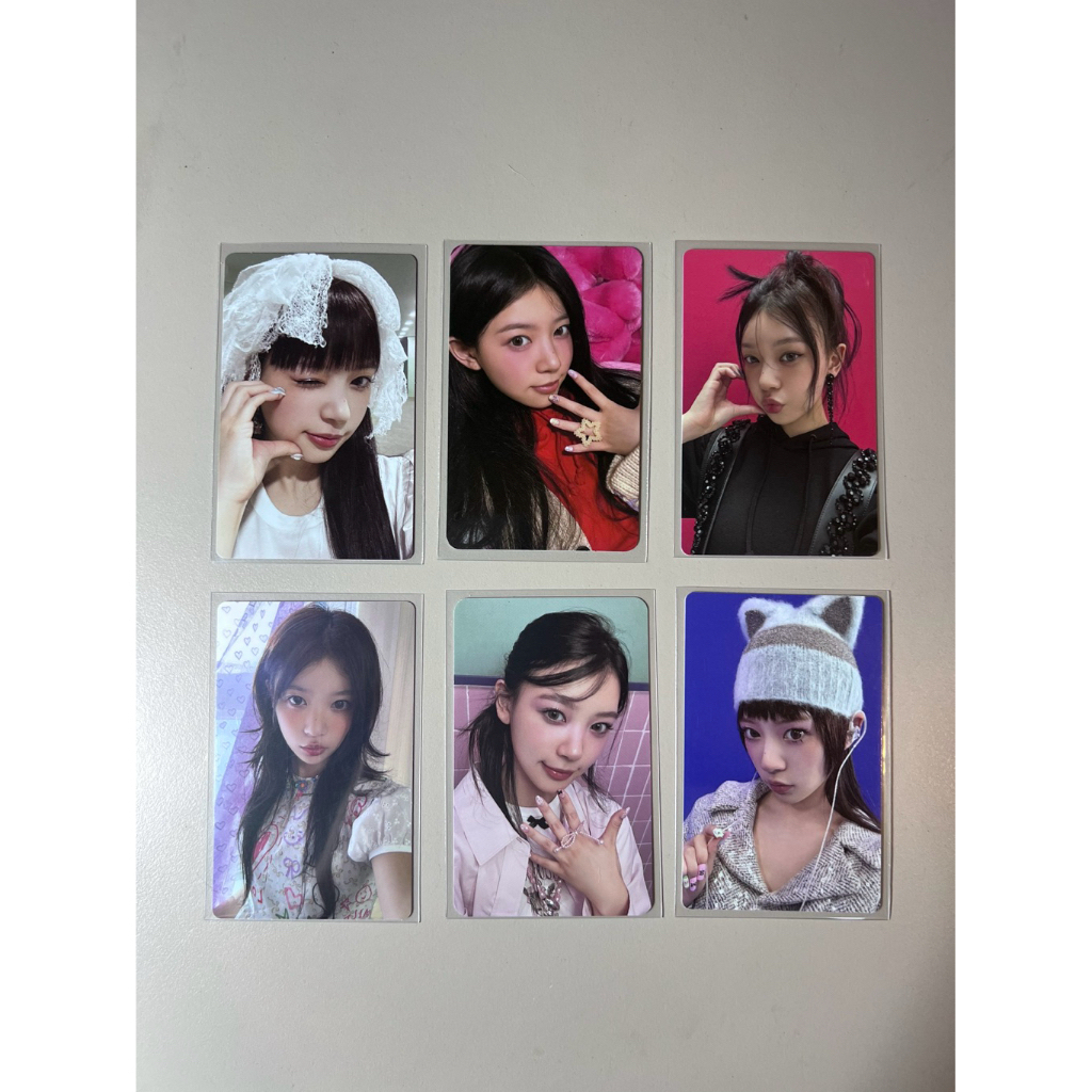 [พร้อมส่ง] illit photocard moka โมกะ - super real me/i’ll like you/bomb