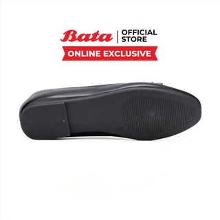 Online Exclusive Bata บาจา รองเท้าแบบสวม ส้นแบน สำหรับผู้หญิง สีดำ 5316273 สีชมพู 5315273