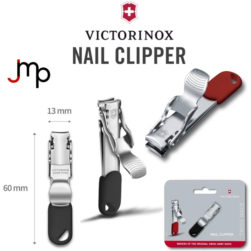 กรรไกรตัดเล็บVictorinox ของแท้ เล็กกระทัดรัด พกติดตัวสะดวก มีความคมสูงผลิตจากSTAINLESS STEELที่เงางามดูหรูหรา Swiss Made
