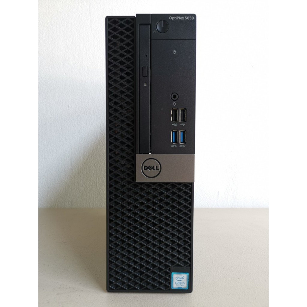คอมมือสอง Dell Optiplex 5050 SFF  CPU Core i7-7700 @ 3.60 GHz  ฮาร์ดดิสก์ M.2 NVME วินโดว์แท้ พร้อมโ