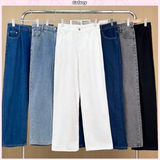 กางเกงยีนส์เอวสูง กางเกงกระบอก ทรงหลวม ใส่เเล้วดูผอม ขากว้าง…