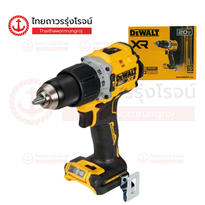 DEWALT DCD806 สว่านกระแทกไร้สาย 13mm 20v รุ่น DCD806N-B1 (เครื่องเปล่า)*|ชิ้น| TTR Store