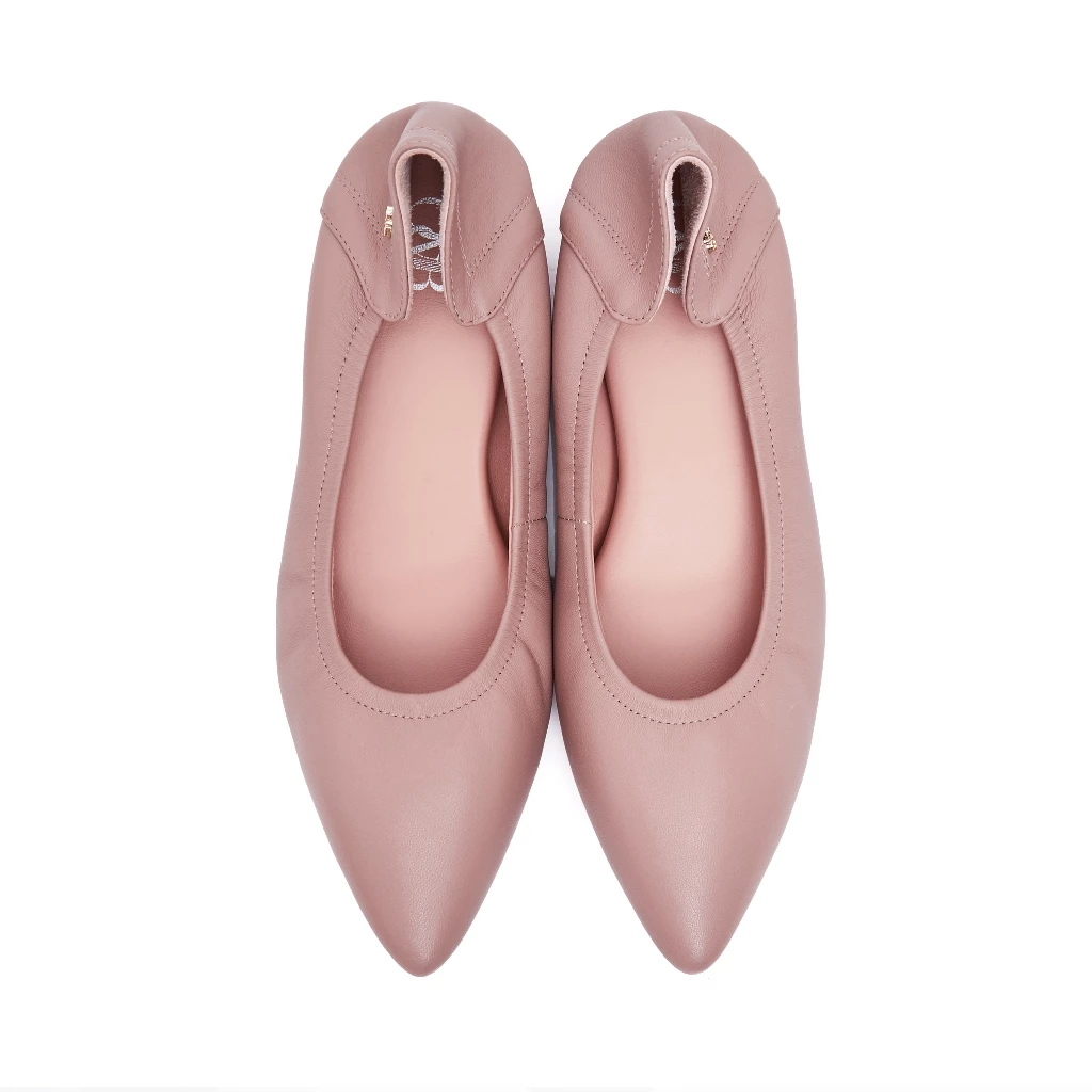 O&B รองเท้าหนังแท้ รุ่น HEPBURN DEAR IN TEDDY PINK-11277SS00404F_H5PIXX