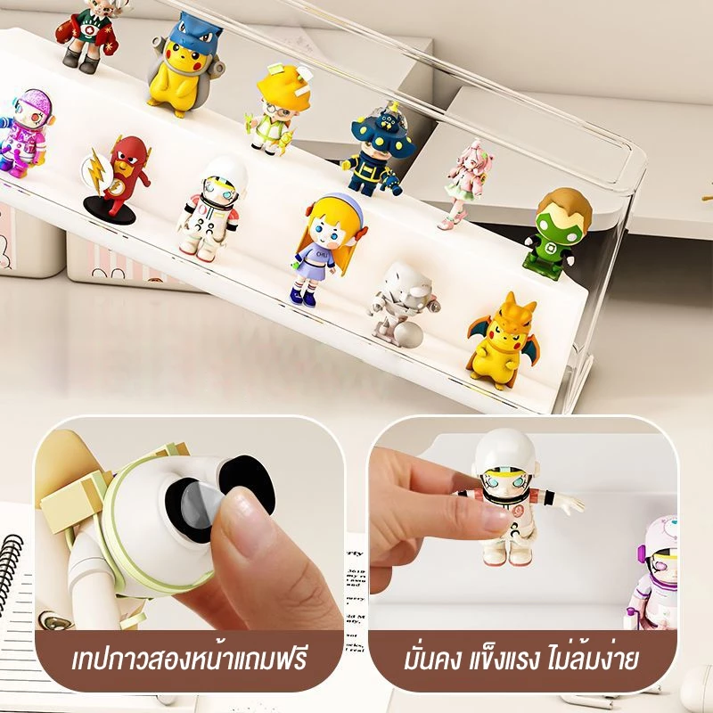 KAMAN กล่องโมเดลอะคริลิกใส กันฝุ่น ชั้นโชว์ฟิกเกอร์ thumbnail 3
