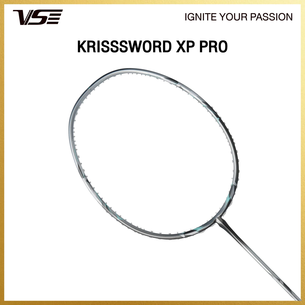 VS ไม้แบดมินตัน รุ่น Kriss Sword XP Pro แถมกริปคละสี+เอ็น+ซอง *ขึ้นเอ็น กรุณากดที่ตัวเลือกขึ้นเอ็นเท่านั้น*
