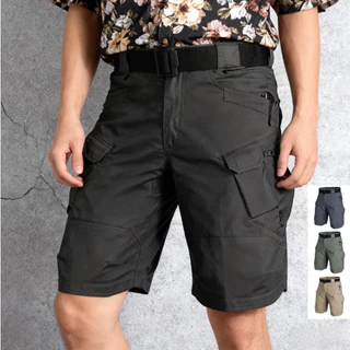 【COD】ix7กางเกงขาสั้นผู้ชาย กางเกงขาสั้นสินค้าทางยุทธวิธีกันน้ำ Mens Shorts ทนทาน ไม่ย้วย ไม่ย่น