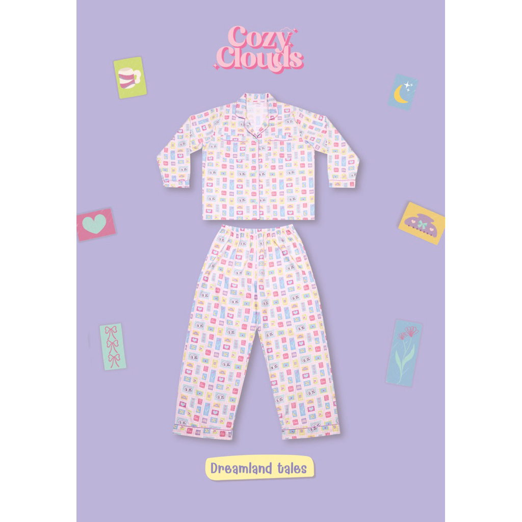 Dreamland Tales  Long-sleeve pajamas set