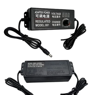 AC/DC 3V-24V อะแดปเตอร์ ปรับโวลท์ได้ Adapter พร้อมหน้าจอแสดงผล