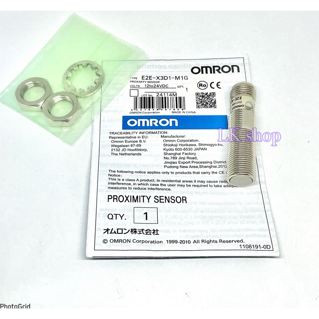 E2E-X3D1-M1G OMRON Proximity Sensor E2E-X3D1-M1G Proximity E2E-X3D1-M1G OMRON E2E-X3D1-M1G Proximity