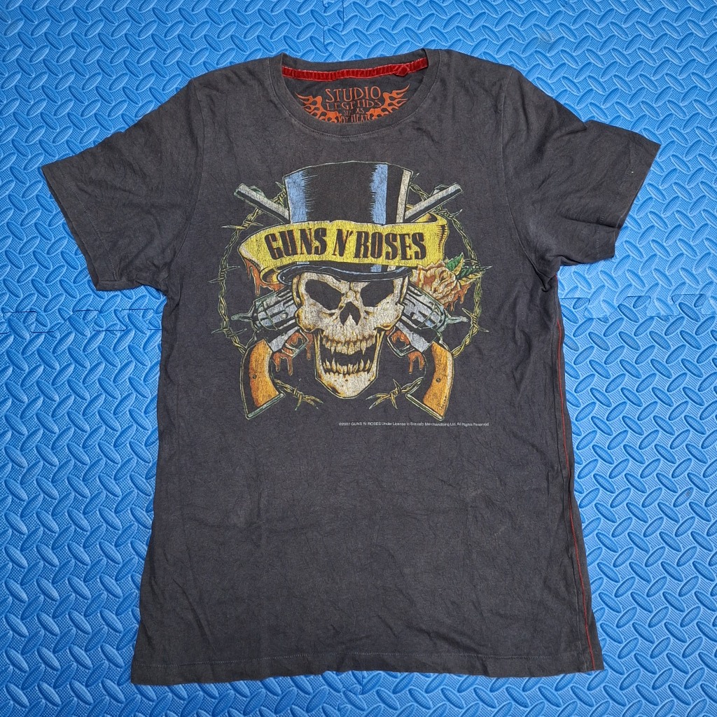 ปี2007 เสื้อยืดวงGuns and Roses ไซส์XS