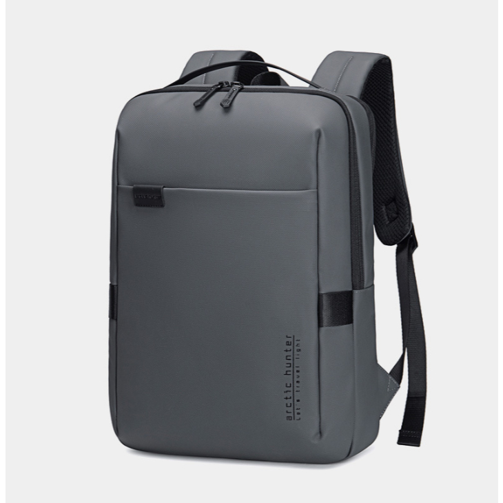 ใหม่ล่าสุด✨Arctic Hunter Backpack B00574 กระเป๋าเป้สะพายหลัง กระเป๋าโน้ตบุ๊ค เป้เรียบหรู (สีเทา)