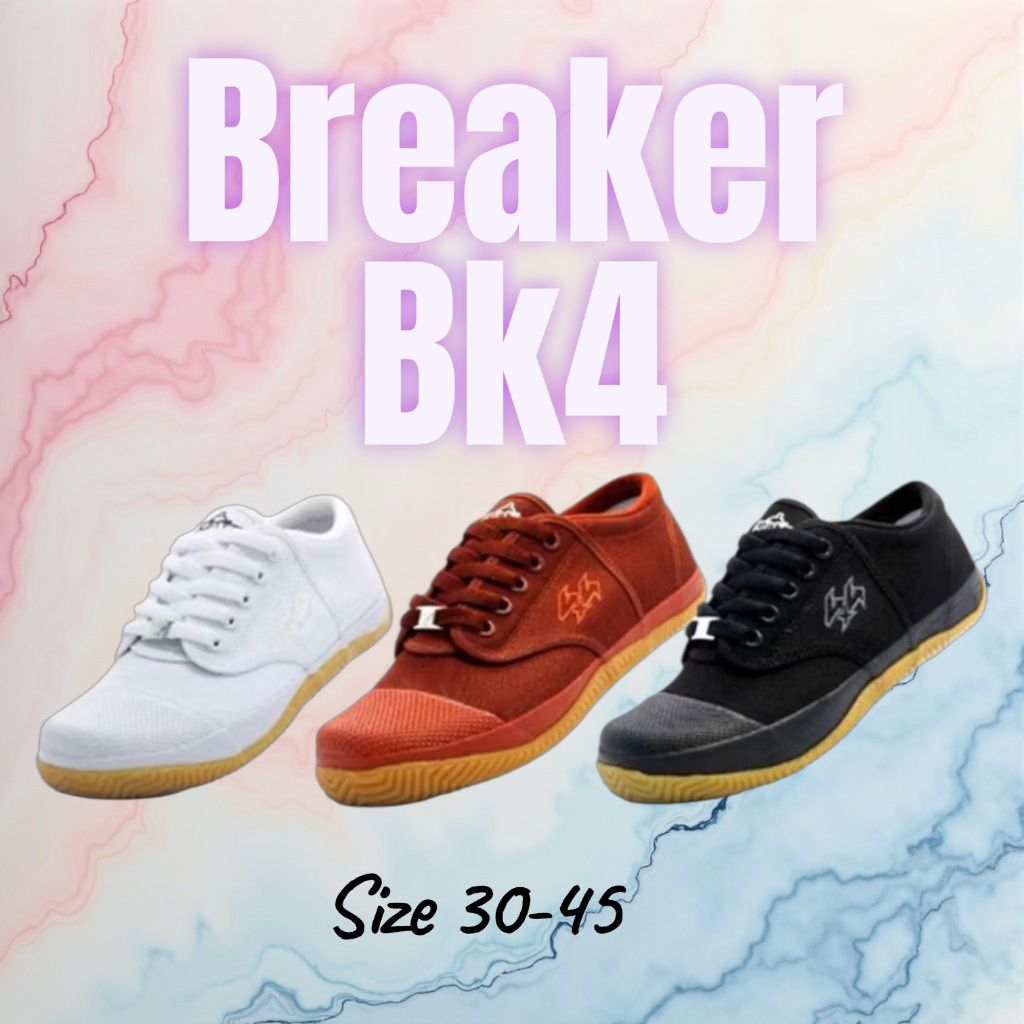 รองเท้านักเรียน breakerสีดำ