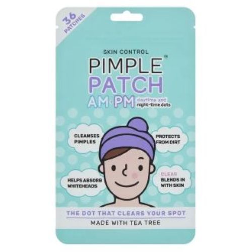 Skin Control Pimple Patches AM & PM Daytime and Night time dots 36 Patches แผ่นแปะสิว