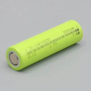 แบตเตอรี่ 18650 ความจุ 2000 mah แบตเต็ม มีคลิปทดสอบ ทนทาน เกรดอุตสาหกรรม