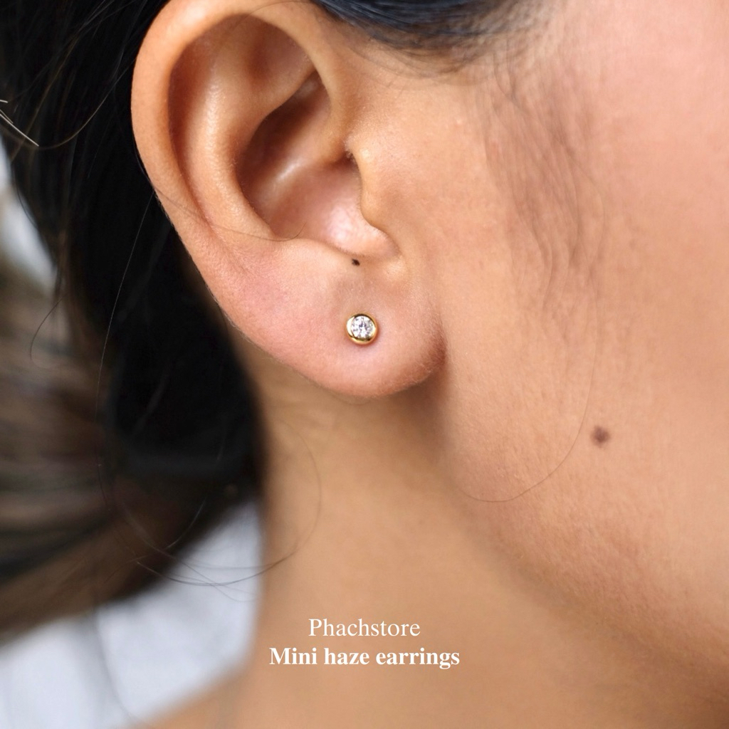 𝐌𝐢𝐧𝐢 𝐡𝐚𝐳𝐞 𝐞𝐚𝐫𝐫𝐢𝐧𝐠𝐬 (gold/silver)