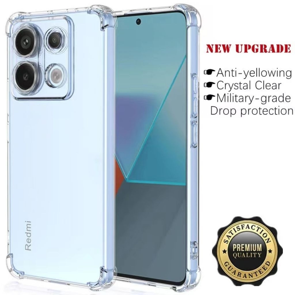 🔥เคสใส🔥ใช้สำหรับ Xiaomi Redmi Note11 Note11s Note11Pro Redmi Note10 Pro Note10s Poco M5s M3Pro กันกระแท For เรดมี่