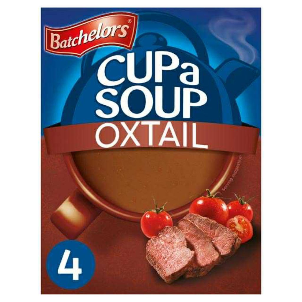 ซุปหางวัว แบทเชเลอร์ส คัพ เอ 78 กรัม Batchelors Cup A Soup Oxtail 78g