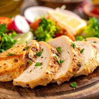 <สั่งในไลฟ์ลด50%>CPอกไก่อบหอมอร่อย 1kg **เวฟก่อนทาน สั่งคละได้ อกไก่คลีน อกไก่นุ่ม อกไก่CP โปรตีนสูง ไขมันต่ำ ควบคุ