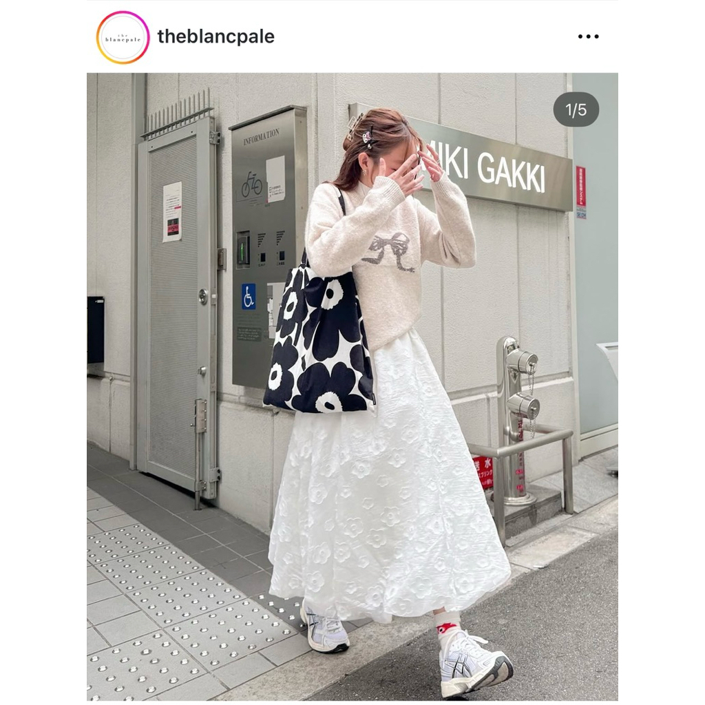 ส่งต่อ MEKKO Skirt จาก #theblancpale  กระโปรงบอลลูน