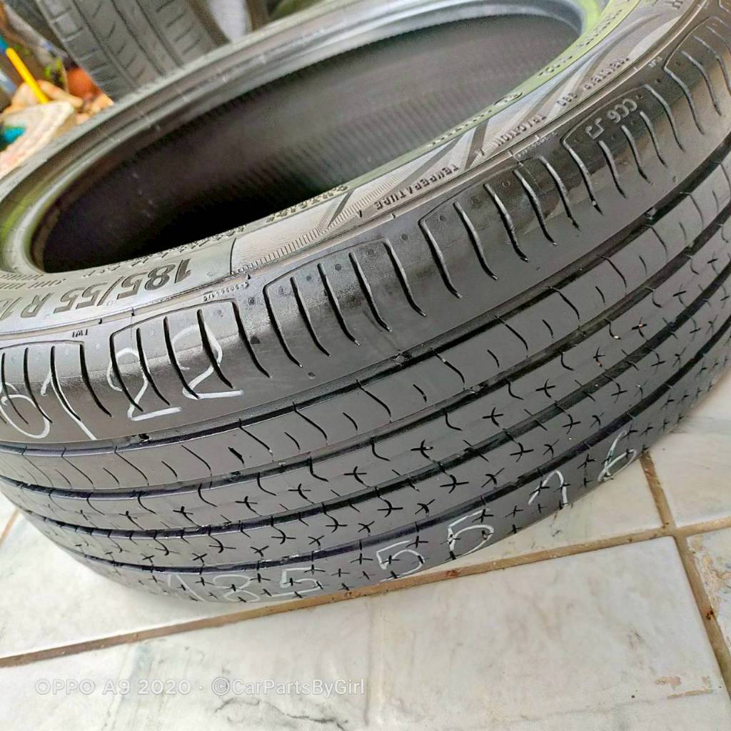 (ราคาต่อเส้น) ยาง% Continental รุ่น ComfortContact CC6 ขนาด 185/55R16 ปี22 (0122) มี 1 เส้น