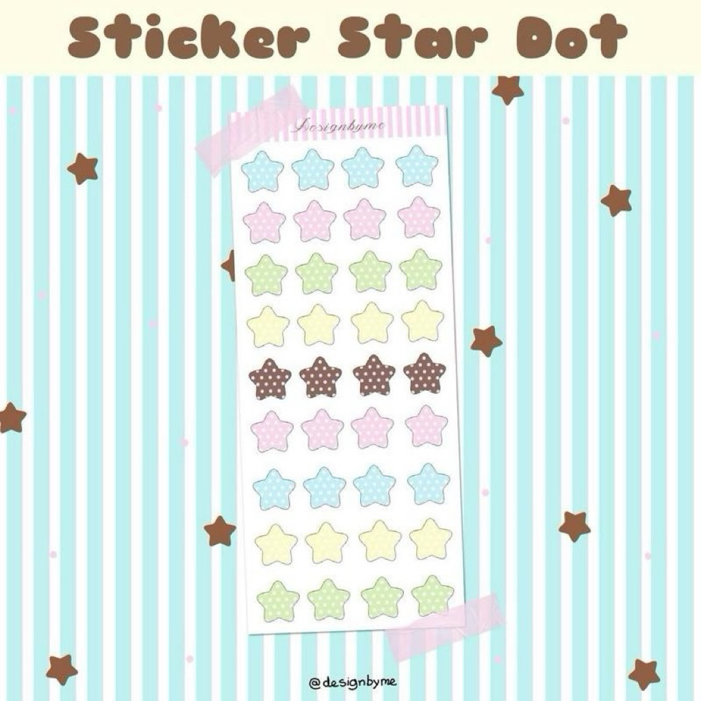⭐️ Sticker star dot!<3 ⭐️