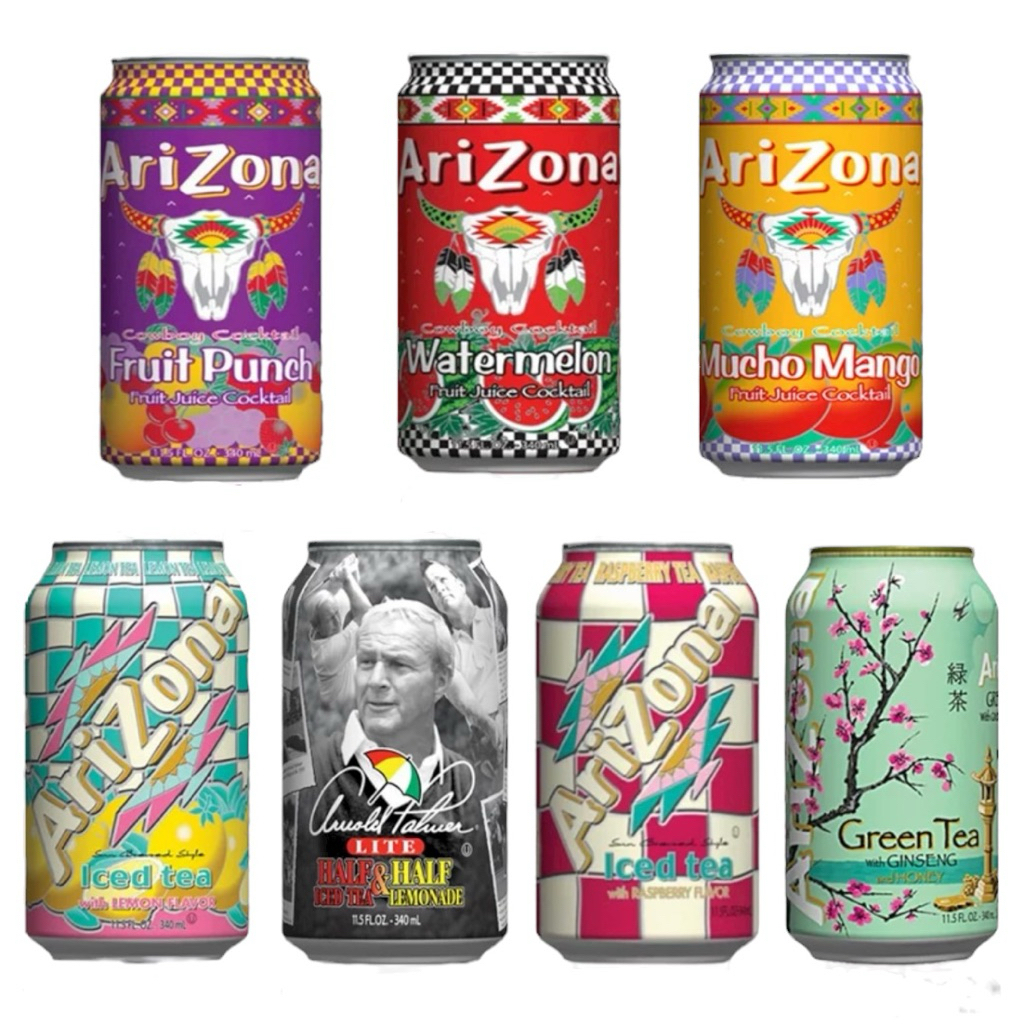 Arizona Iced Tea 12 Flavors – 340ml