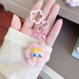 [ส่งไวจากกทม]ตุ๊กตาเด็กผู้หญิงห้อยมือถือ ดีไซน์น่ารัก งานกำมะหยี่ by bonbon cuteshop