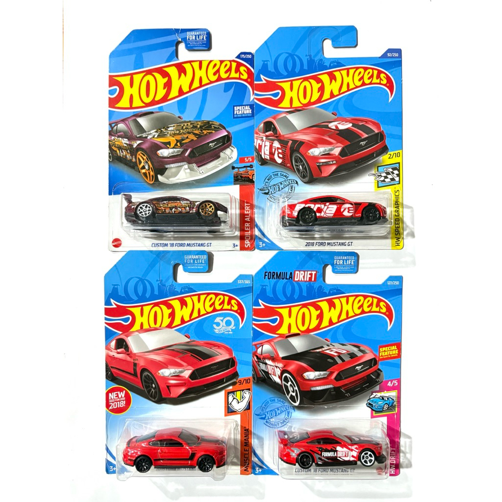 Hot Wheels | 2018 FORD MUSTANG GT | CUSTOM ‘18 FORD MUSTANG GT |‼️โปรดอ่านคำชี้แจงก่อนซื้อ‼️| 📦สินค้ามีพร้อมส่ง