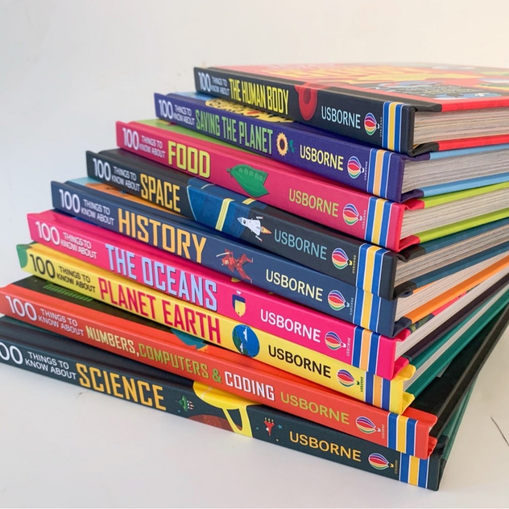 หนังสือภาษาอังกฤษ สารานุกรม สำหรับเด็ก Usborne 100 Things to Know