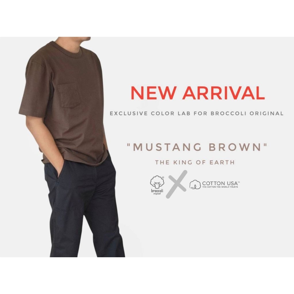 THE EARTH TONE เสื้อยืดมีกระเป๋ารุ่น RINGER USA 🇺🇸 ได้รับ LICENSE C ลิขสิทธิ์ฝ้าย​ 100% จาก USA