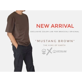 THE EARTH TONE เสื้อยืดมีกระเป๋ารุ่น RINGER USA 🇺🇸 ได้รับ LICENSE C ลิขสิทธิ์ฝ้าย​ 100% จาก USA