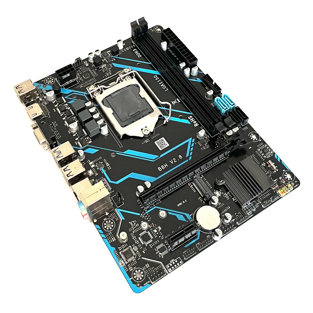 LWC Longwell H81-B8HV2 เมนบอร์ด Micro ATX Intel H81