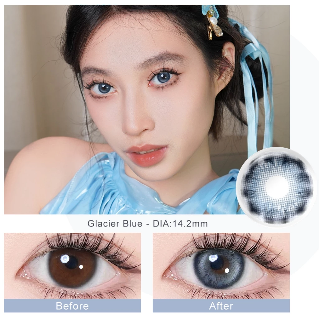 คอนแทคเลนส์ Realcon Blush Girl 14.2mm 6 เดือน thumbnail 6