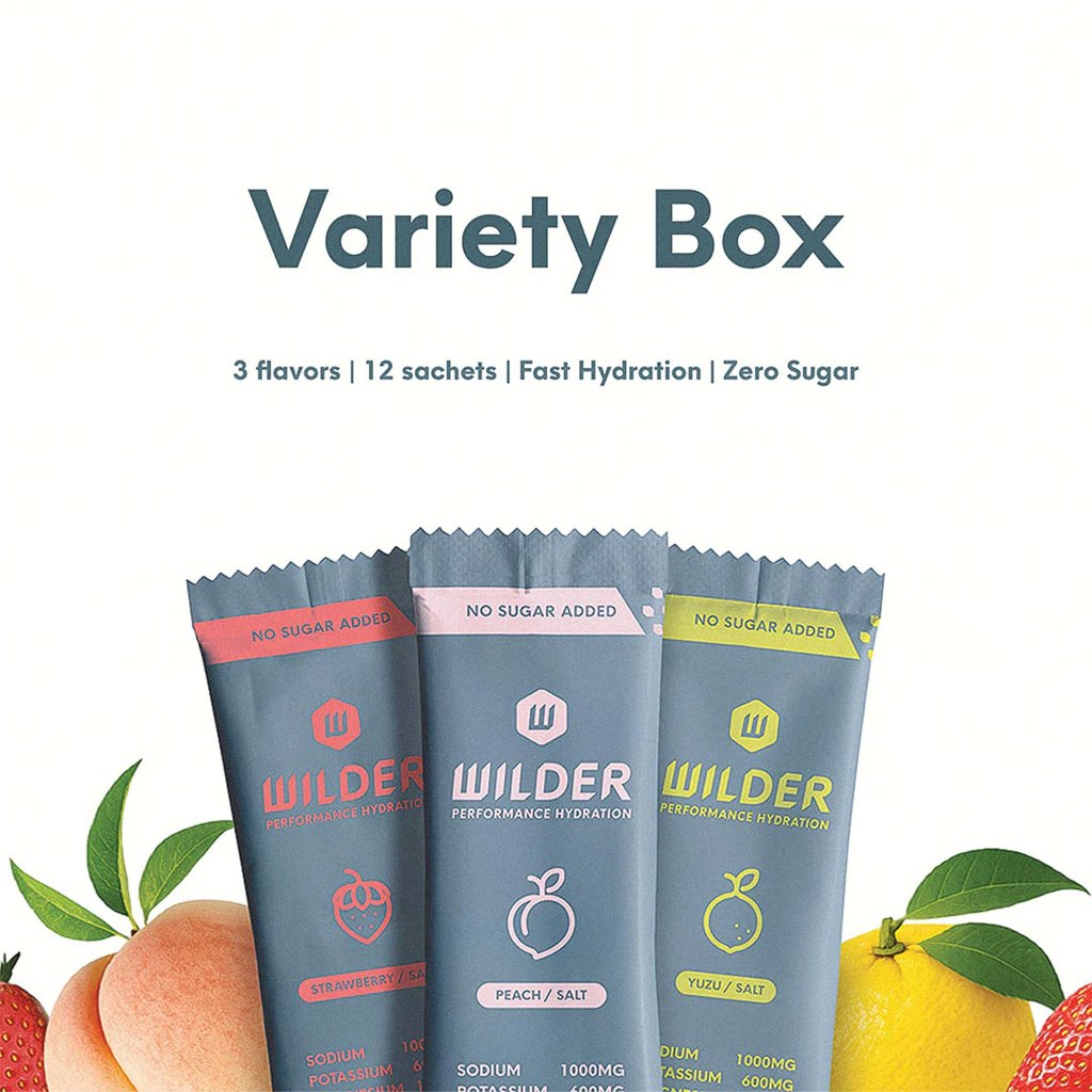 WILDER PERFORMANCE HYDRATION - SALT ELECTROLYTES #NO SUGAR ADDED - ดกลือแร่แบบชง