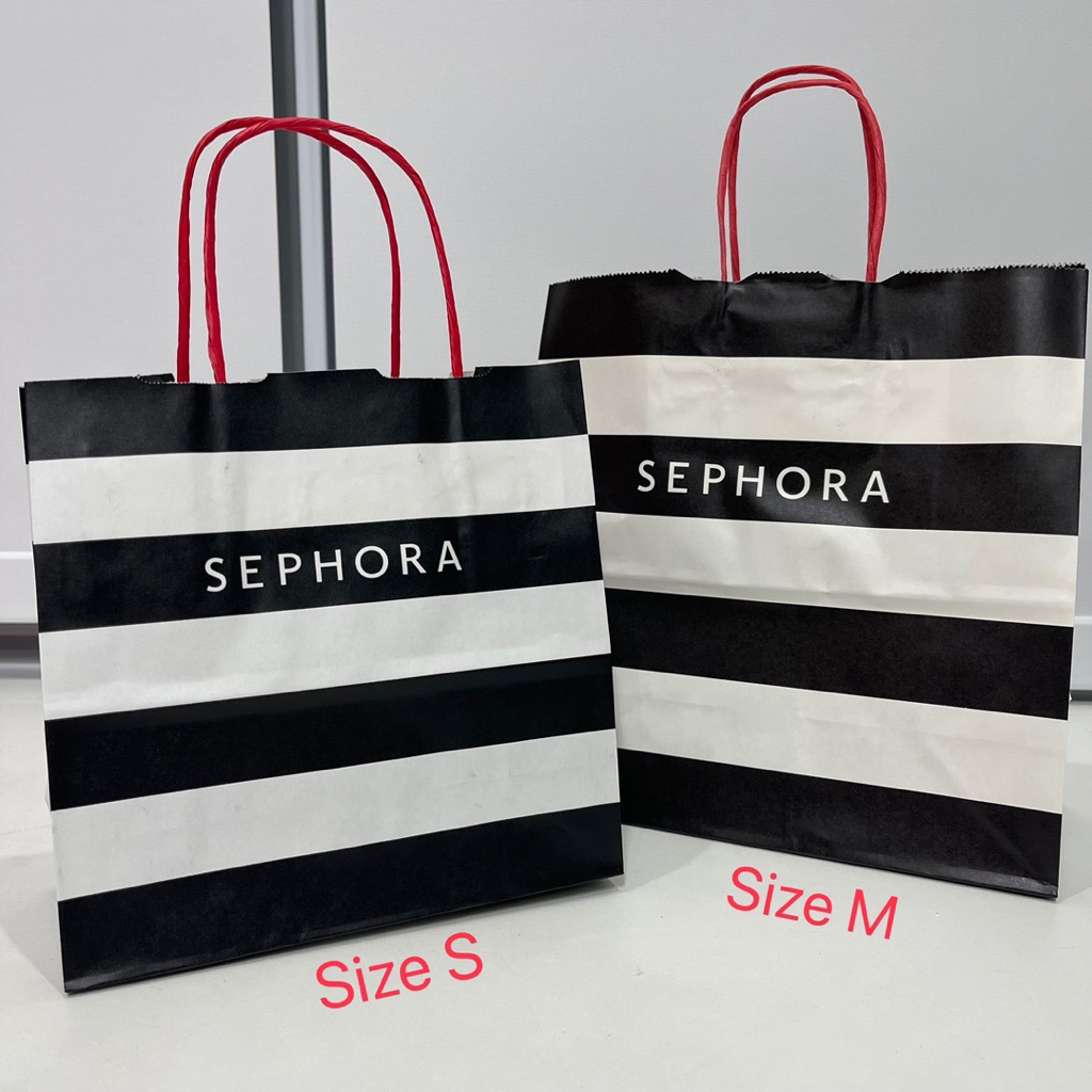 ถุงกระดาษ SEPHORA แท้ size S, M, L