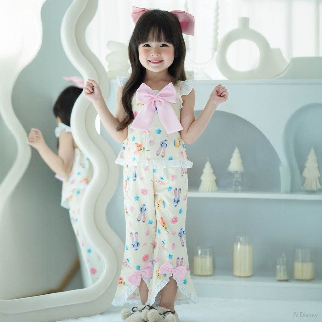 ZOOTOPIA  :   ZTNXI5002  ชุดเซ็ทเด็กผู้หญิงลิขสิทธิ์แท้