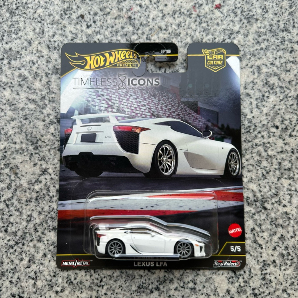 รถเหล็ก Hotwheels Timeless Icons Lexus LFA