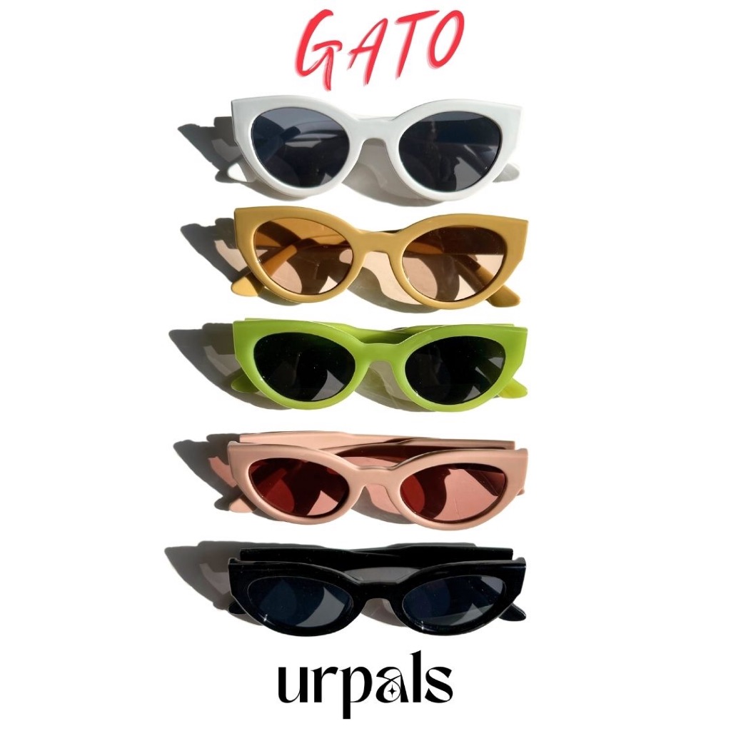 URPALS แว่นตากันแดด แว่นตา Glasses Cat Eyes วัสดุอย่างดี แข็งแรง หนา High Quality