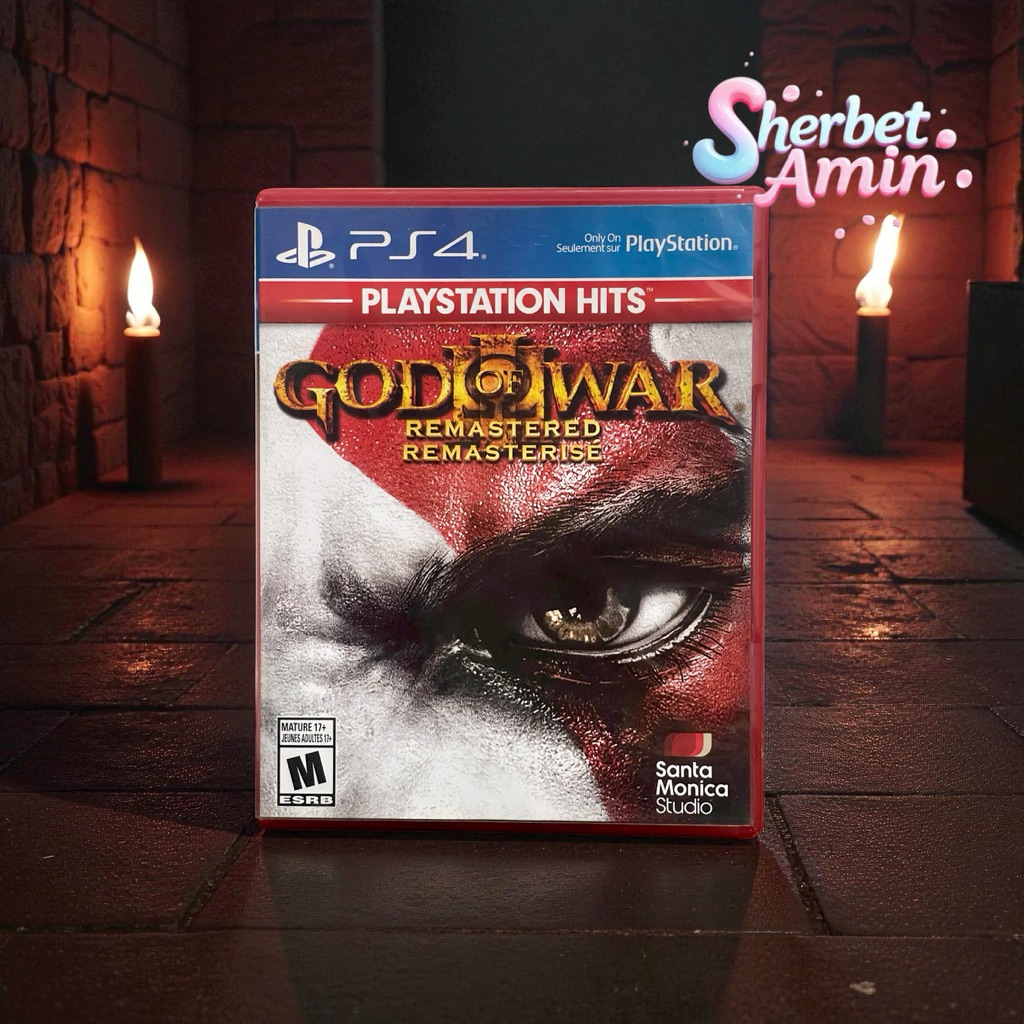 แผ่นเกม Ps4 / God of war 3