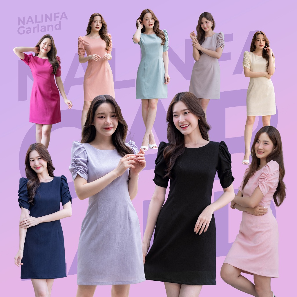 NALINFA Garland (Blue/Cream/Black/Navy/Magenta/Pink/Smoky Pink/Lavender/Teal) -  By Nalinfa