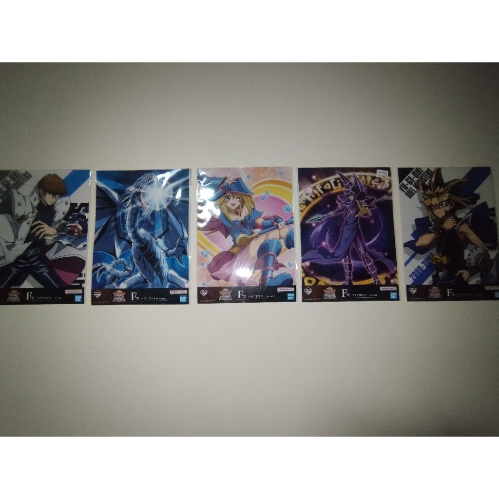 โปสเตอร์ ยูกิ โอ เกมกลคนอัจฉริยะ  yugi oh ichiban kuji vol 4 Poster รางวัล F
