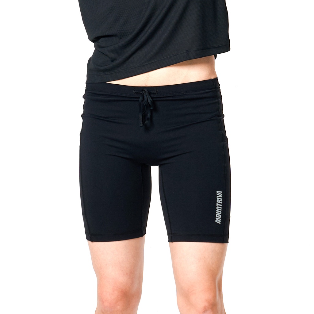 MRX Half tight men กางเกงวิ่งกระชับกล้ามเนื้อมีกระเป๋าใส่ของ 9 ช่อง by Mountriva